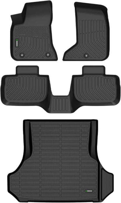ANBINGO®Floor Mats & Cargo Mat Fit for 2011-2023 Dodge Charger AWD All Weather Trunk Mats for Dodge Charger AWD Durable Waterproof Floor Liners Charger Accessories Black