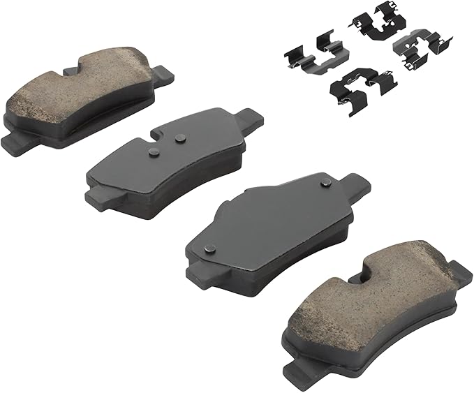 Premium Ceramic Rear Brake Pads (1001-1800C) Compatible with Mini Cooper 2015-2024