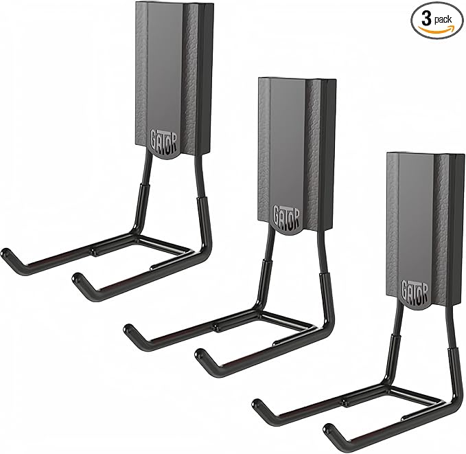 GATOR MAGNETICS Open Storage Hook: 4in Black 3-Pack, The Ultimate Workshop & Garage Storage Systems, Heavy Duty Magnetic Hooks, Sturdy Tool Organization Solutions, 25lb Hold, for All Steel Surfaces