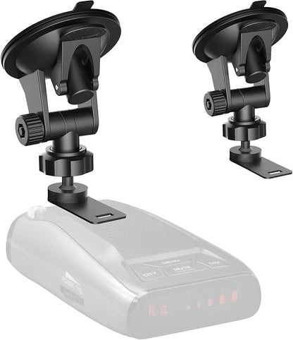 Super Radar Detector Mount,Super Car Windshield,Dashboard Suction Cup Bracket,Compatible with R1 R2 R3 R4 DFR3 DFR6 DFR7 DFR8 DFR9 Radar Detector (for Uniden Radar)