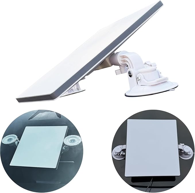 Starlink Mini Mount,Suction Cup for Starlink Mini,360-Degree Rotation,Compact and Portable,Suitable for Interior and Exterior Glass,Car Roof Mount,RV,Boat,Airplane and More