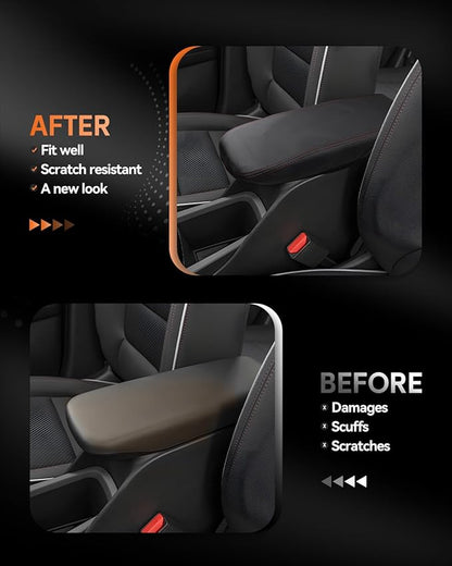 CDEFG for Chevrolet Trailblazer 2021-2025 2026 Center Console Cover Armrest Box Cover for Chevy Trailblazer (LS, LT, Activ, RS) 2021 2022 2023 2024 2025 2026 Accessories Arm Rest Protector