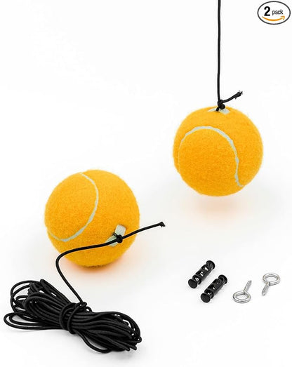 2-Pack Garage Parking Aid Tennis Ball on a String for Garage Parking Precision Parking Guide Garage Car Stop Indicator