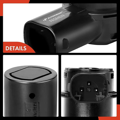 A-Premium 2-PC Rear Reverse Backup Parking Assist Sensor Compatible with Select Ford & Lincoln & Mercury - F-150, F-250 F-350 F-450 F-550 Super Duty, Explorer, Escape, Expedition, Blackwood, Mariner