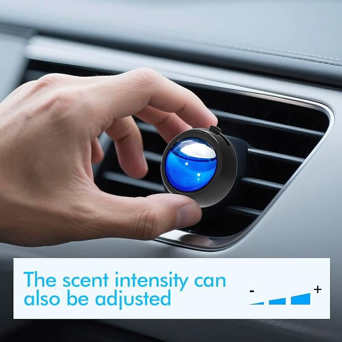Car Air Freshener Vent Clips, Ocean Scent, 6 Pack, Long Lasting Scent Up to 180 Days, Car Fresheners