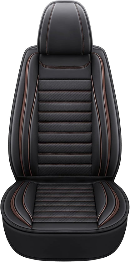 Car Seat Covers,Car Seat Protector Waterproof,Seat Covers Front, Car Seat Protectors,Automotive Seat Covers Fit for Most Cars Brown