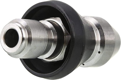 Pressure Washer Sewer Jetter Nozzle with Stainless Steel, Durable Design Sewer Jet Nozzle,Pressure Drain Jetter Hose Nozzle,3/8'' Quickly Connector, 5000 PSI Orifice 6.5