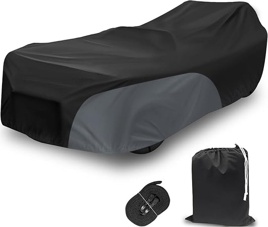 Polaris Slingshot Cover, Waterproof Windproof Sunproof Outdoor Protection Compatible with Slingshot/S/SL/SLR/SLR LE, with Reflective Strips, Black&Grey
