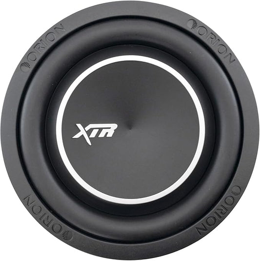 ORION XTR Series XTR10SWD4 Shallow Mount 10” Car Subwoofer, 1600W Max Power, 400W RMS, Dual 4 Ohm, UV Coated Cone, NBR Surround – Compact Slim Subwoofer for Clean Bass in Tight Car Audio Installs