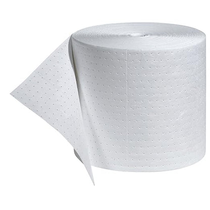PIG Oil Mat - Oil-Only Absorbent Mat Roll - 1 Roll - 15" x 150' Roll - Absorbs up to 16.5 gallons per Roll - MAT446