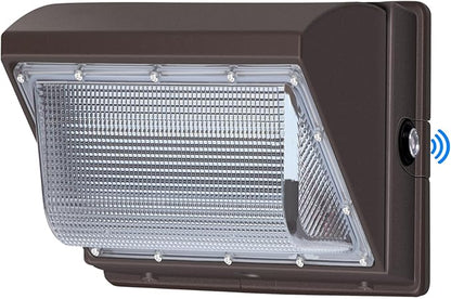 120Watt LED Wall Pack Light, Dusk to Dawn Wall Packs, Super-Bright 15840 Lumen Outdoor Pack Lights, IP65 Waterproof Commercial and Industrial Security 5000K Lighting with Photocell
