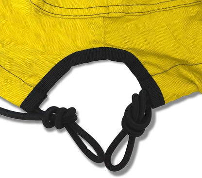 Trailerable Jet Ski Cover, Waterproof Marine Grade 600D Heavy Duty Polyester PWC Cover Yellow/Black Color Fits Stand-up Jet Ski