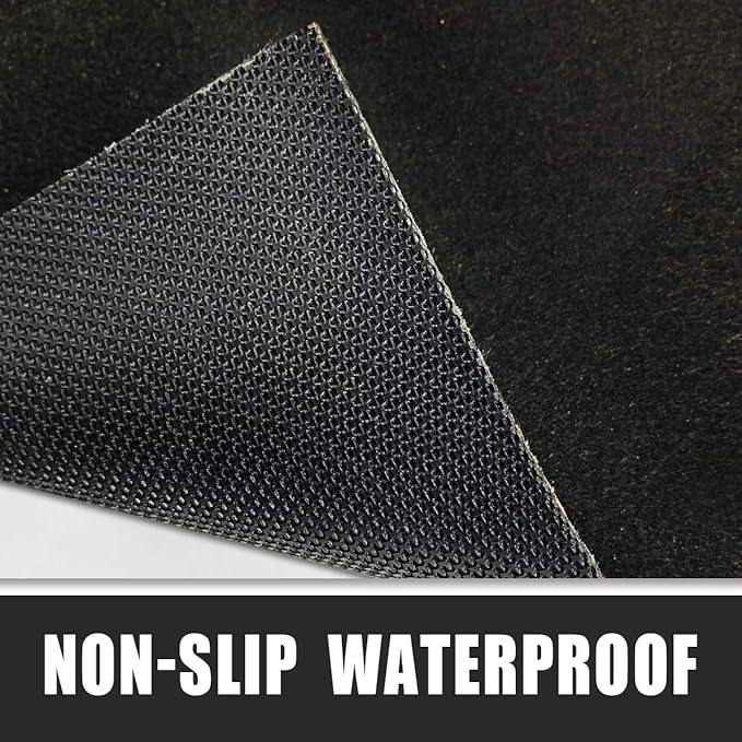 LINLA Premium Absorbent Oil Mat Contains Liquid Garage Floor Mat, Reusable, Washable, Protects Garage Floor or Driveway Surface, Shop,Parking, 7.4 ft x 20 ft