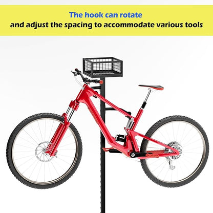 Scooter Storage for Multiple Scooters, Scooter Rack Garage Holder for 8 Electric Scooters/ 4 Bicycles/Wiggle Car,Adjustable Large Bike Stand Organizer/Metal