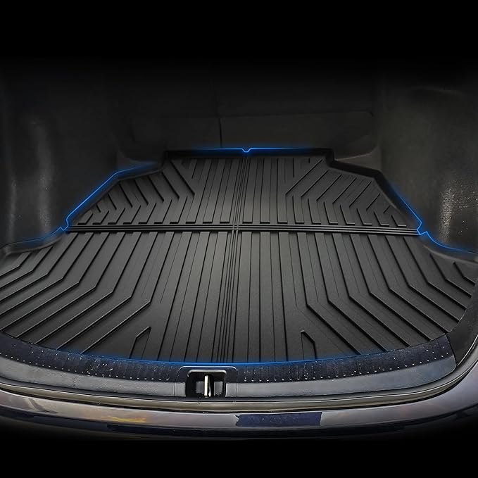 OEDRO Floor Mats Fit for 2018-2024 Toyota Camry, NOT for Hybrid & AWD Models, TPE All Weather Floor Liners Custom Fit for 2024 Toyota Camry L/LE/SE/TRD/XLE/XSE, Black
