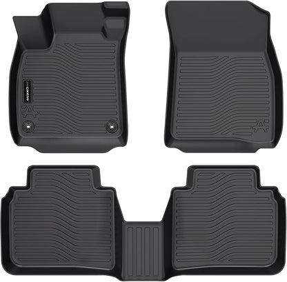 All Weather Floor Mats Fit for Honda Accord 2023 2024 2025 Include Hybrid TPE Rubber Liners Set Accord Accessories All Season Guard Odorless Anti-Slip Floor Mats