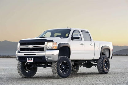 EGR 303555 SuperGuard Matte Black Acrylic Hood Shield Compatible With Select 2019-2023 Ford Ranger Trucks - Durable, Easy Installation