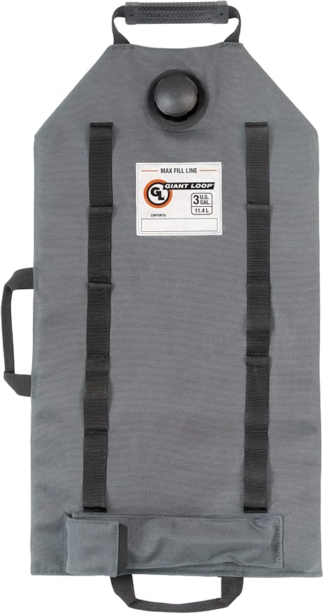 Giant Loop Armadillo Bag, Utility Bladder for Safe Transport and Storage of Powersports and Automotive Fluids, for Motorcycles, UTVs, ATVs, 3-Gallon