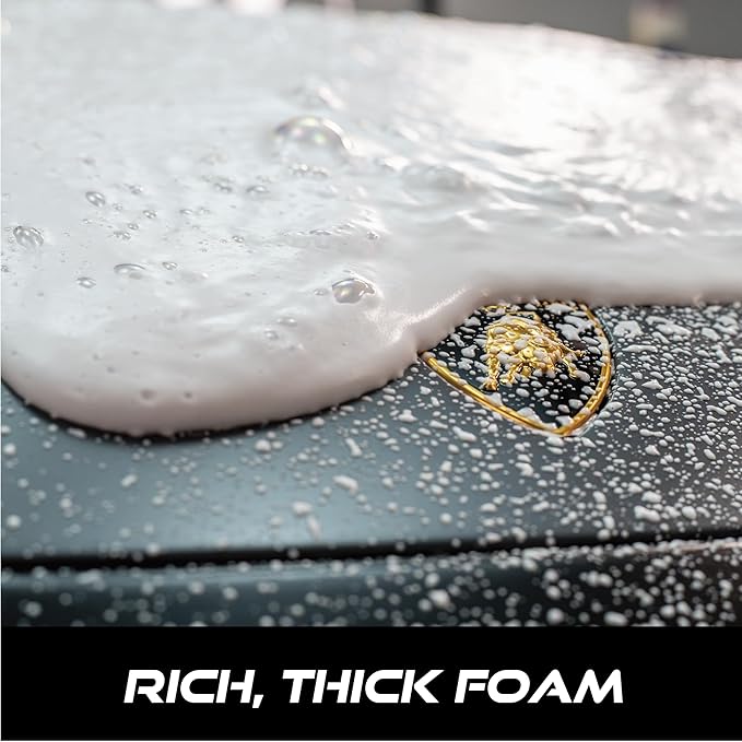 VIKING Professional Foam Cannon for Car, Adjustable Spray Nozzle, 1.1 Liter Soap Canister, 1/4" Quick Connect Plug for Pressure Washer and Car Detailing Kit