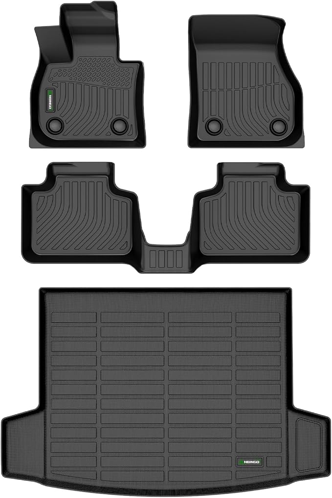ANBINGO®Floor Mats Fit for Mini Cooper Countryman S/JCW (NO SE) 2025 & Cargo Liners All Weather Rugs for Mini Countryman TPE Car Mats for Cooper Countryman Rubber Trunk Carpet for Countryman