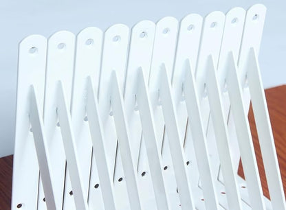 12 Pack L8 x H 6" White Heavy Duty Shelf Brackets with Screws Metal Shelf Brackets Shelf Support Angle Brackets for Shelves L Brackets Heavy Duty Floating Shelf