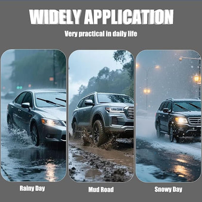 300 Pcs Car Paper Floor Mats, Disposable Automotive Floor Mats for Car Detailing with Footprint Words, White Car Foot Pads Protective Papers (19.3" x 15.4")