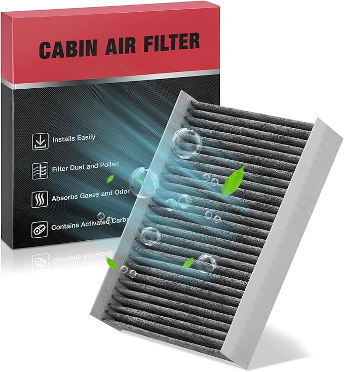 BDFHYK Cabin Air Filter with Activated Carbon Compatible with Dodge Hornet 2023, Compatible with Jeep Renegade 2015-2023, Compass 2017-2022, Replace# CF11810