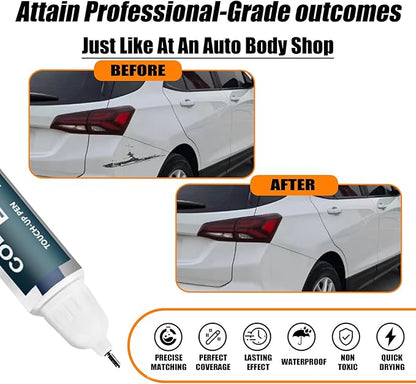 Iridescent Pearl Tricoat(G1W/WA140X) Touch Up Paint Compatible with Chevrolet, Car Paint Pen Scratch Repair Two-In-One Touch Up Paint, Premium Car Scratch Remover for Deep Scratches