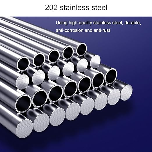 Safety Bollard, Steel Bollards, Removable Bollard, Driveways Stainless Steel Security Posts with 4 Anchor Bolts, for Parking Barrier, Road Safety(Size:750mm/30in)