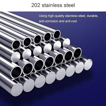 Safety Bollard, Steel Bollards, Removable Bollard, Driveways Stainless Steel Security Posts with 4 Anchor Bolts, for Parking Barrier, Road Safety(Size:750mm/30in)