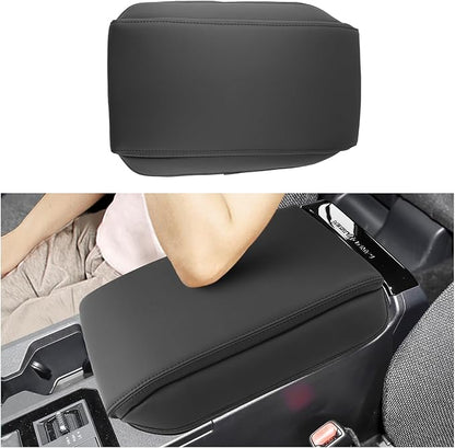 SXCY for 2024 2025 Land Cruiser Armrest Cover for Toyota Land Cruiser 2025 Center Console Cover 2024 2025 Land Cruiser Center Console Cover for 2025 Land Cruiser (Black Line (Pad))