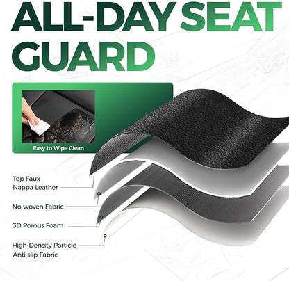 for Jeep Wrangler Seat Covers 4Door JK 2013 2014 2015 2016 2017, Custom Fit Car Seat Cover Full Set, Luxury Leather Seat Protectors, Waterproof SUV Interior Cushions Accessories, Red Black