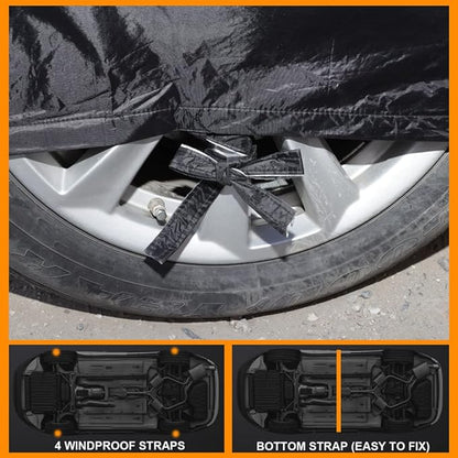 Custom Car Cover Compatible with Mercedes-Benz E-Class 2025-1996 Sedan Coupe Cabriolet E350 E450 E300 E400 E550/AMG E53 E63, Waterproof Cover with Cotton Lining, Outdoor Rain Snow Sun UV Covers