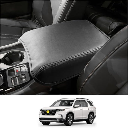 CDEFG 2023 2024 2025 Pilot Center Console Cover for 2023 2024 2025 Honda Pilot/ 2024-2025 Ridgeline/ 2024-2026 Passport Armrest Cover Center Console Pad Arm Rest Cushion Pilot 2025 Hybrid Accessories