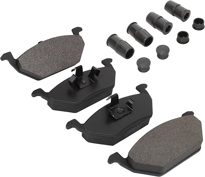Premium Ceramic Front Brake Pads (1001-0768C) Compatible with 1998-2022 Seat/Volkswagen (Arona/Beetle/Beetle Cabrio/Clasico/Cordoba/CrossFox/Derby/Ibiza/Jetta/Nuevo Gol/Polo/Van)