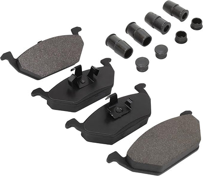 Premium Ceramic Front Brake Pads (1001-0768C) Compatible with 1998-2022 Seat/Volkswagen (Arona/Beetle/Beetle Cabrio/Clasico/Cordoba/CrossFox/Derby/Ibiza/Jetta/Nuevo Gol/Polo/Van)