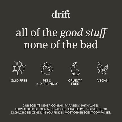 Drift Car Air Freshener - Wood Air Freshener - Car Odor Eliminator - Open Air Scent Starter Kit
