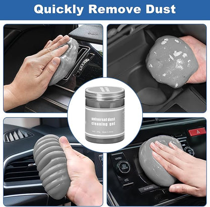 Viewsun Windshield Cleaner Tool, 13Pcs Car Interior Cleaning Kit, Car Detailing Kit Interior Cleaner, Car Detailing Brushes, Car Cleaning Gel, Inside Cleaning Supplies Accessories for Women Men