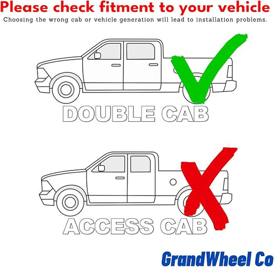Window Deflectors Smoke Tinted In-Channel Side Window Vent Visor Deflectors Rain Guards Compatible with Tacoma 2005-2015 Double Cab - 4pcs. GW0731