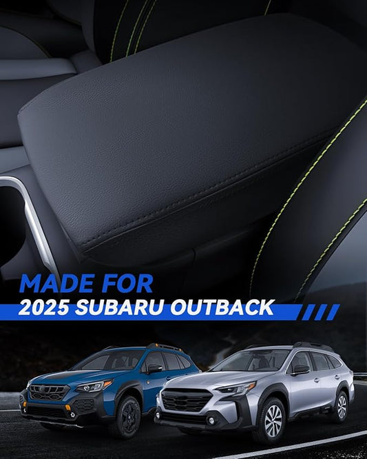 Armrest Cover for Outback 2020-2024 2025 Wilderness/Touring/Premium/Base/Limited Accessories Center Console Middle Lid Pad Protector for Car Elbow Rest