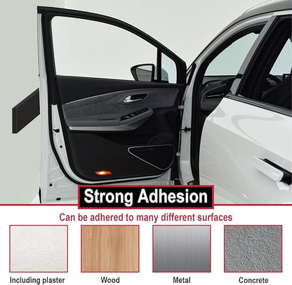 Garage Wall Protector for Car Doors, Garage Wall Bumper, Waterproof Garage Anti-Collision Strip, 11.8" x 3.9" x 1.18" Self Adhesive EVA Foam for Collision Protection (2 Pack)