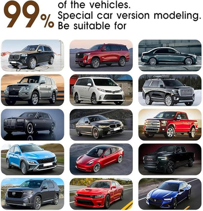 Custom Personalized Floor Mats for Cars，Luxury Full Coverage All Car Floor Mats，Anti-Slip Leather Car Mat Set ，Custom Floor Mats for 99% of Cars, Trucks & SUVs. (Black Beige)