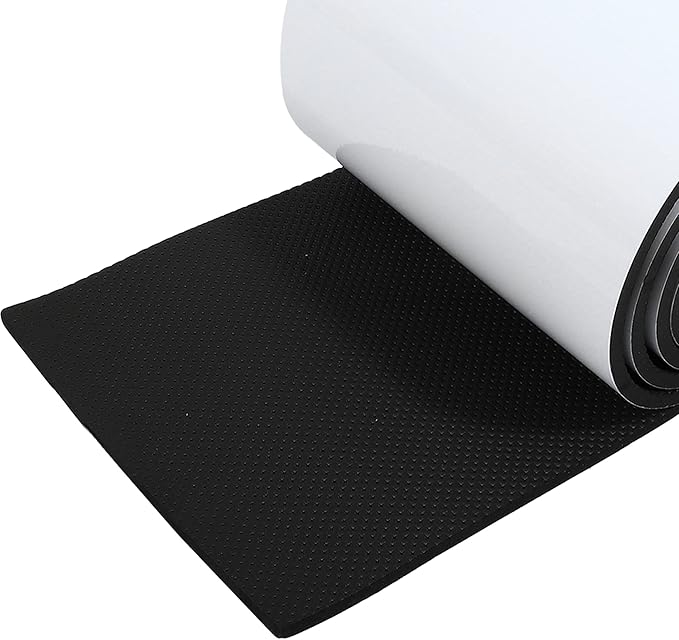 X AUTOHAUX 2000x200x6.5mm Car Garage Wall Guard Door Bumper Protector Anti Collision Waterproof Black
