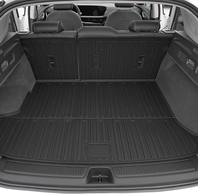 Floor Mats Set for Buick Envision 2021-2025 Accessories, Full Coverage All Weather Floor Mats Cargo Mat with Backrest Protectors & Door Sill Guards