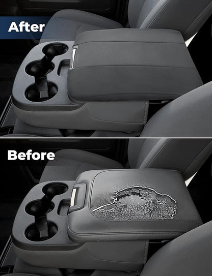 ISSYAUTO Center Console Cover Compatible with 2013-2018 Ram 1500 & 2013-2024 Ram 2500/3500/1500 Classic Model, Only for Jump Seat Console, Customized Armrest Cover Cozy Neoprene Console Cover