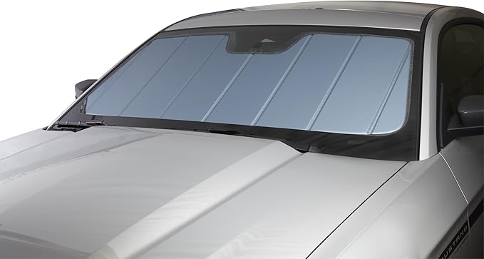 Covercraft UVS100 Custom Sunscreen | Fits 2009-2016 Audi A4/S4, 2009-2016 A4 Quattro, 2013-2016 Allroad | Blue Metallic