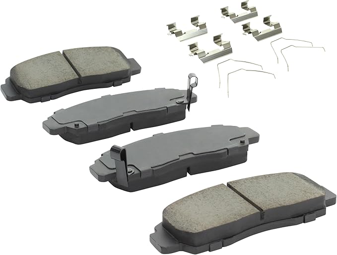 Premium Ceramic Front Brake Pads (1001-1506C) Compatible with Acura TSX 2011-2014, Honda Accord 2011-2012