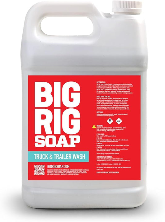 Truck & Trailer Wash (1 gal) Car Wash for Trucks, Trailers, RVs, Buses, Heavy Equipment (1 gal / 128 fl oz)