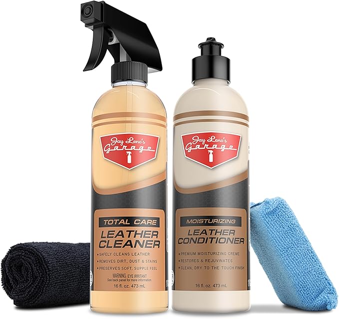 Jay Leno's Garage Leather Treatment Kit