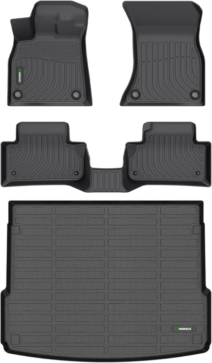 ANBINGO®Floor Mats Fit for Audi Q5 (No PHEV) 2024-2018 & Cargo Liner All Weather Car Mat for Audi Q5 TPE Trunk Mat for Q5 Rubber Liner Carpet for Q5 Automotive Accessories